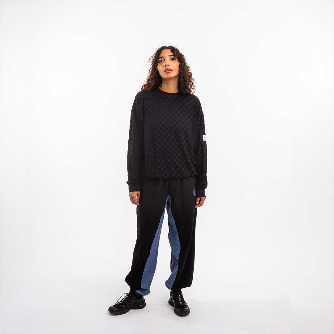 Cobalt Panelled Trackies
