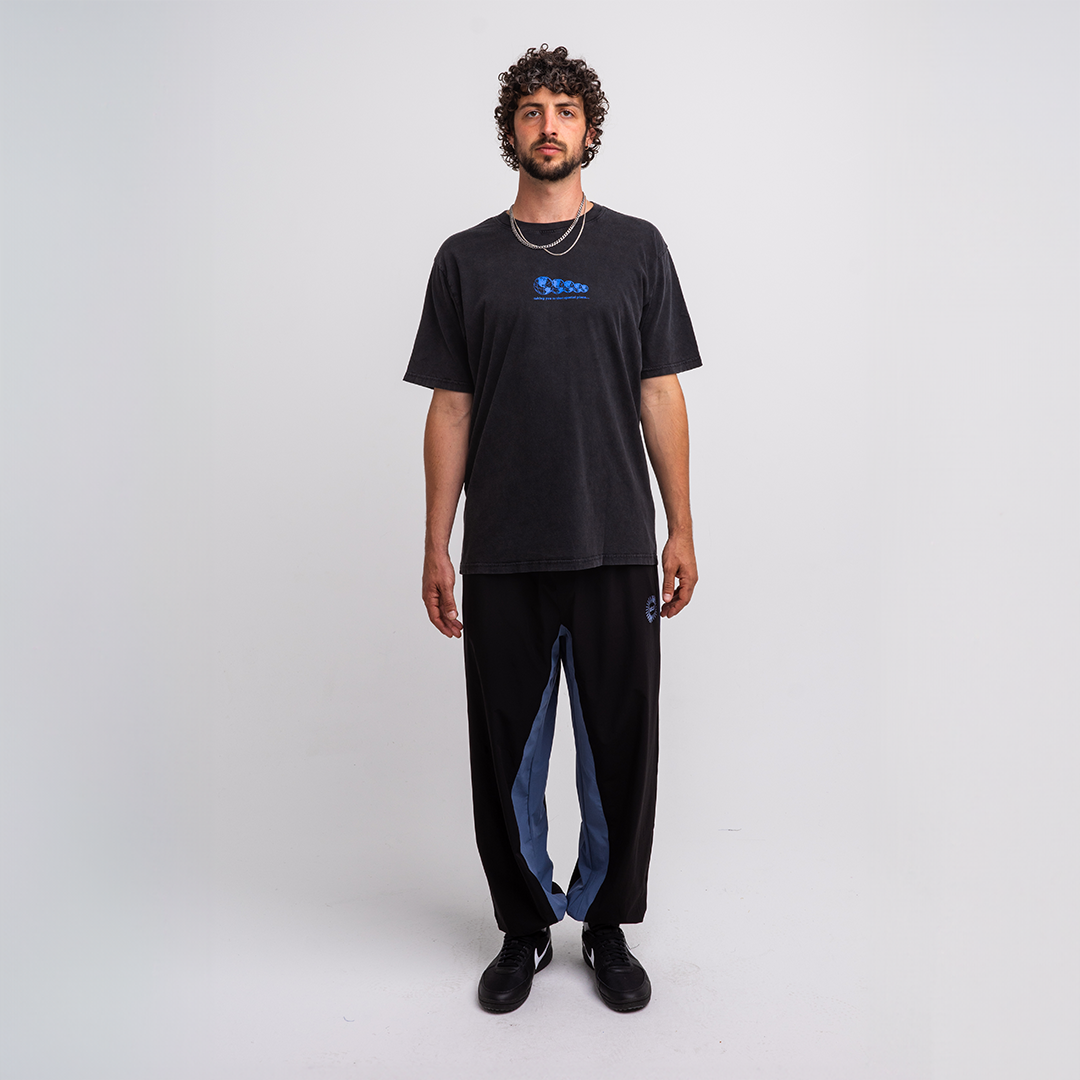 Cobalt Panelled Trackies