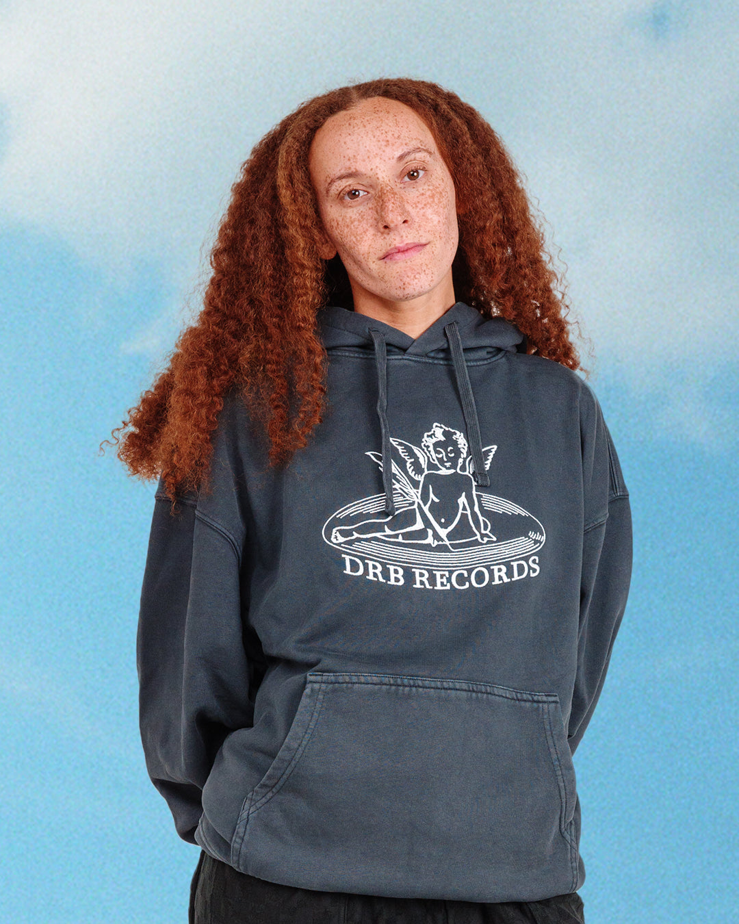 Angel Embroidered Hoodie