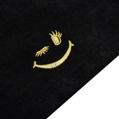 Black Needle Corduroy Shorts