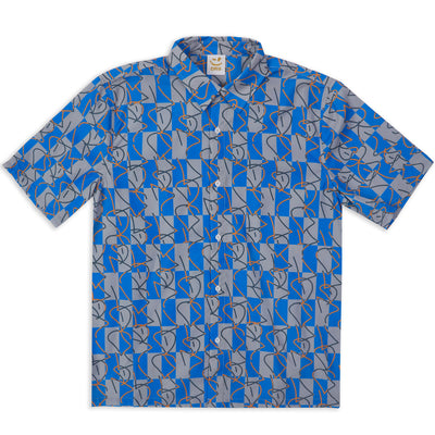 Chequered Tag Button Up Shirt